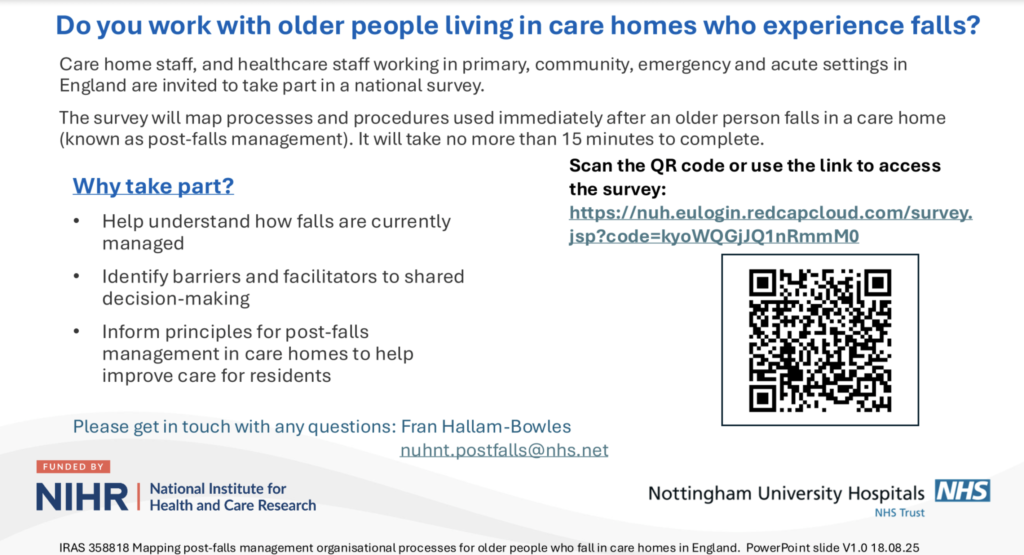 Falls in Care Homes
