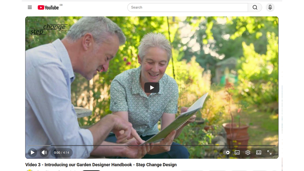 Step Change Design - Introducing our Garden Designer Handbook