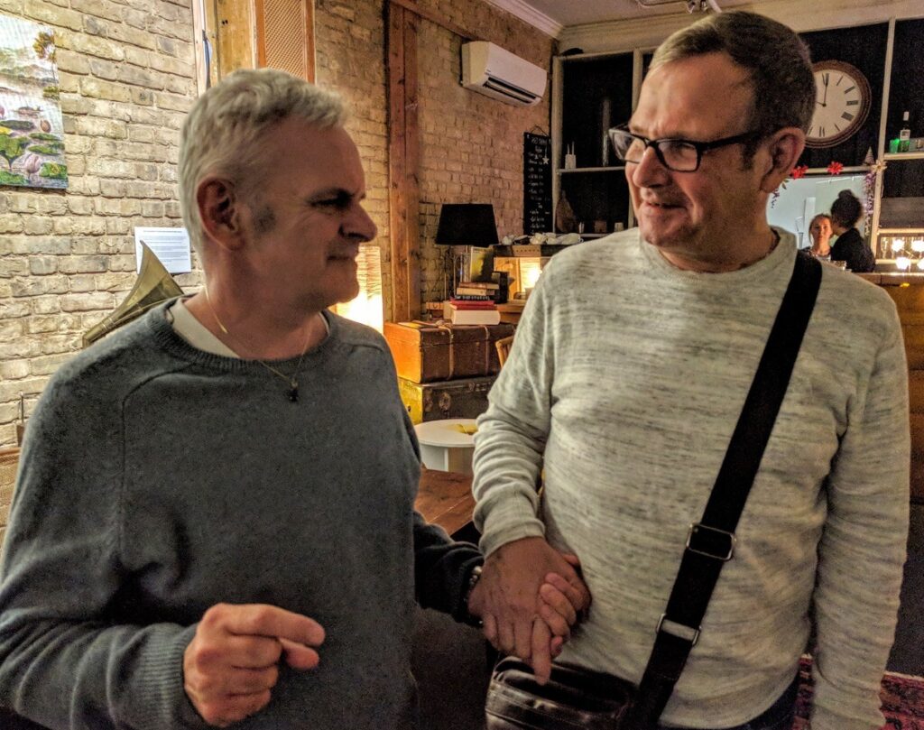 Mike Parish Carer for husband Tom Hughes